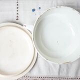 Saint Amand earthenware soup tureen