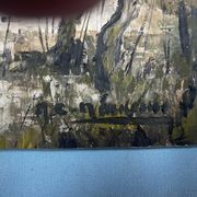Oil painting on sorel by André Charles Naulau
