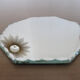 Set of 2 bevelled octagonal mirrors 50/60s