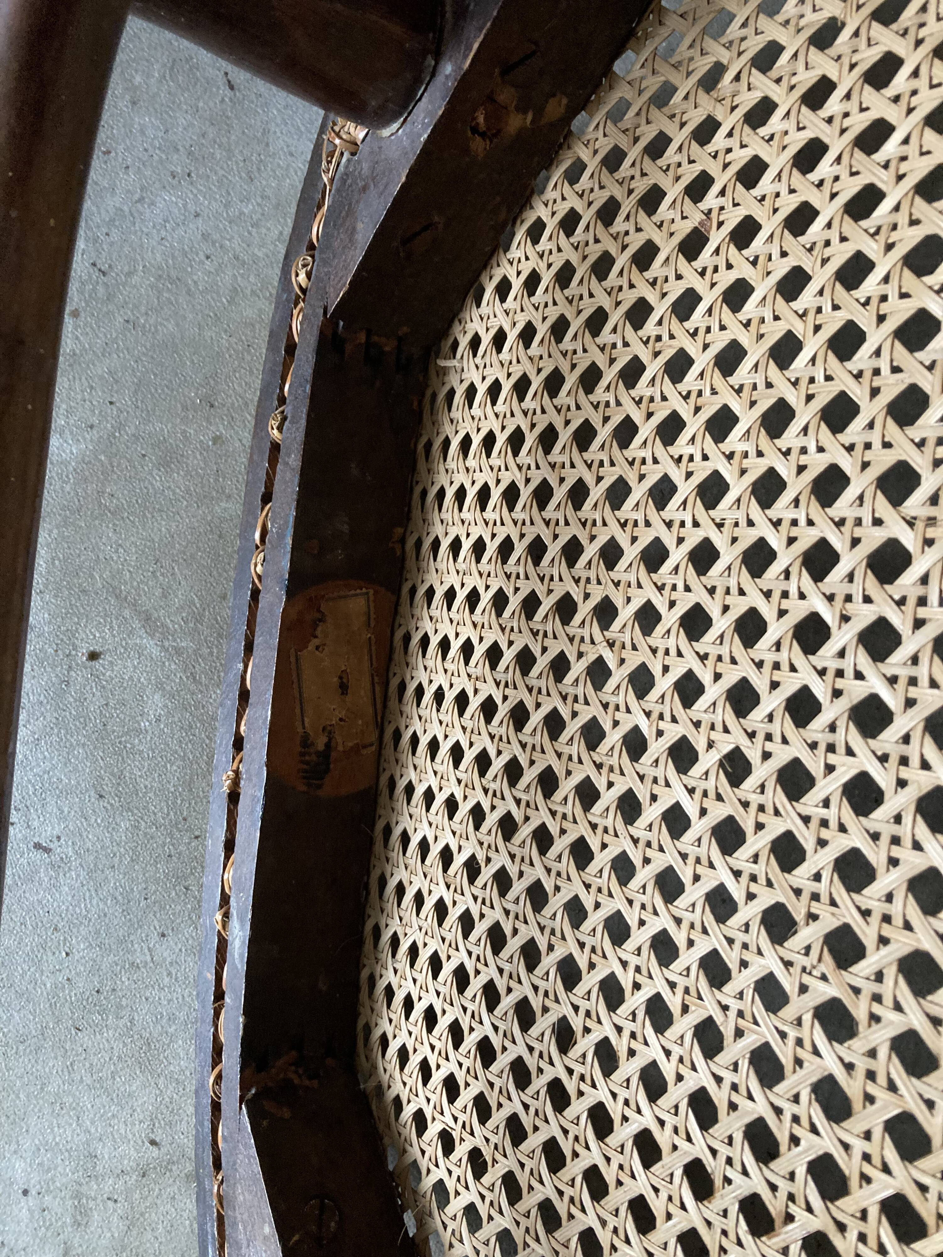 Series of 3 Thonet chairs