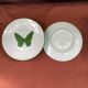 Set of six plates dish dessert in Limoges porcelain dimension: diameter -18,5cm-
