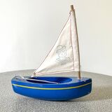 Tirot 201 basin sailboat in wood, French brand.