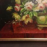Peinture fleurs 100 x 72