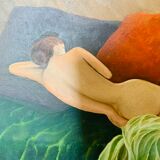 Painting "Elongated" by Lafage