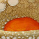 Bowl, vintage Vallauris pocket tray in Fat Lava ceramic.