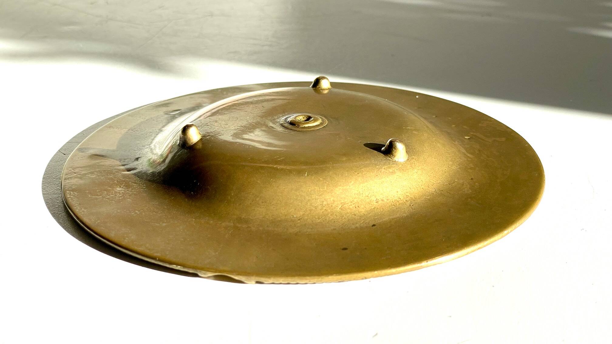 Cendrier en bronze vintage
