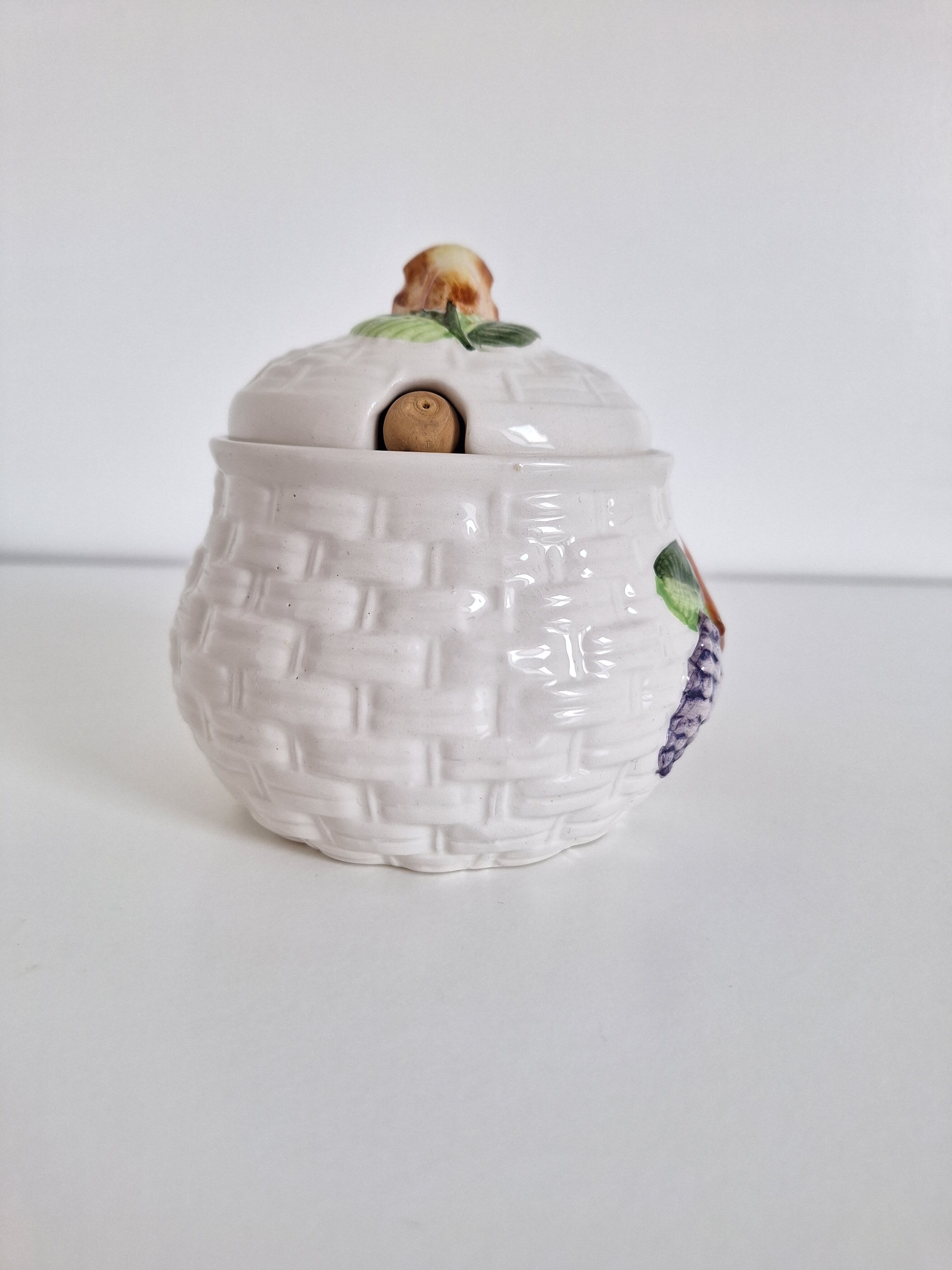 Vintage jam sugar bowl