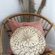 Vintage folded cushion