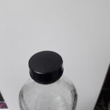 Old bottle glass bottle pharmacy apothecary paraffin oil clamart