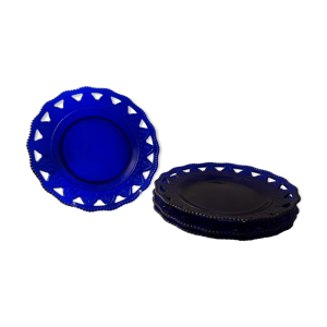 Lot de 4 assiettes 1950