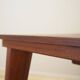 Oak desk, Italian design, 1970s, production: Italy