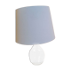 Glass foot-laying lamp