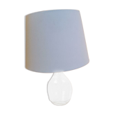 Lampe à poser pied en verre