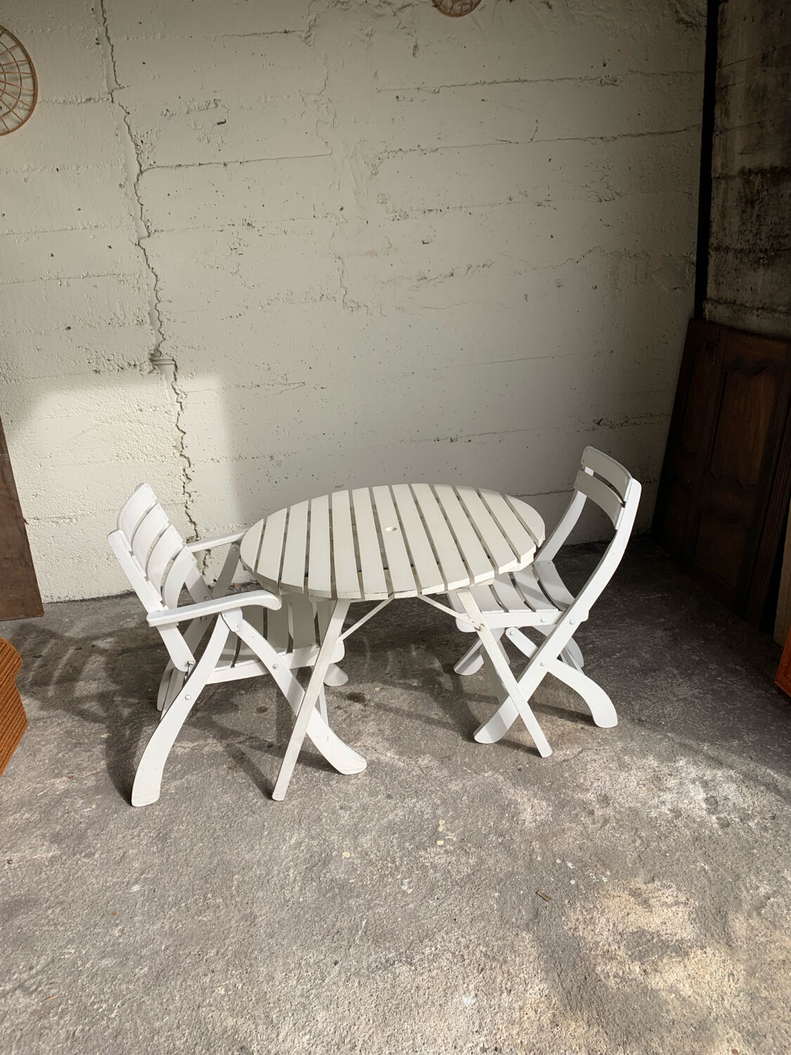 1950s garden furniture for 2 to 4 people