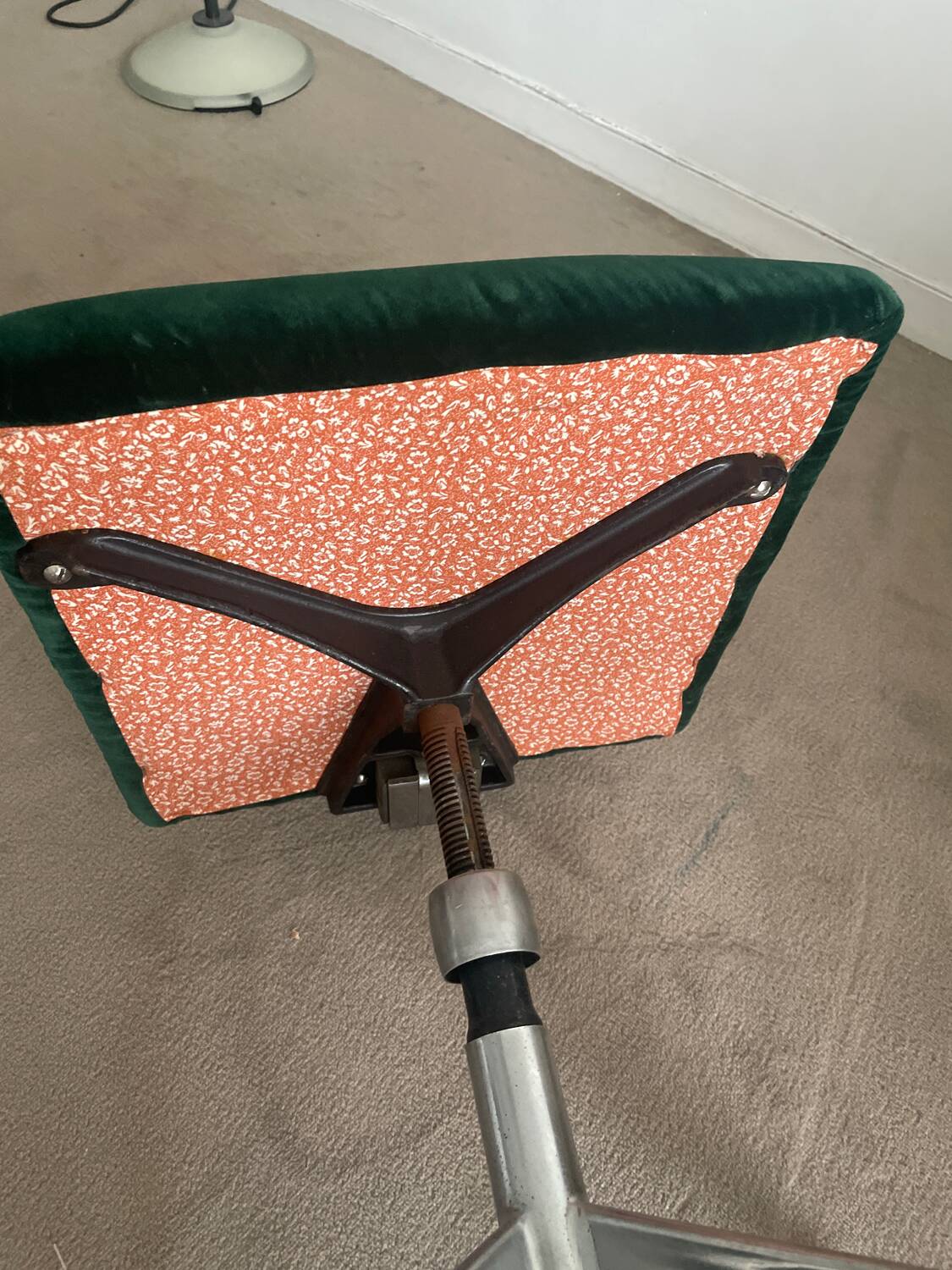 Office chair on wheels from the 60s