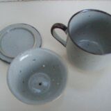 Sandstone herbal tea with its infuser