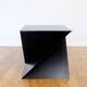 Table basse bout de canapé "origami" 1980