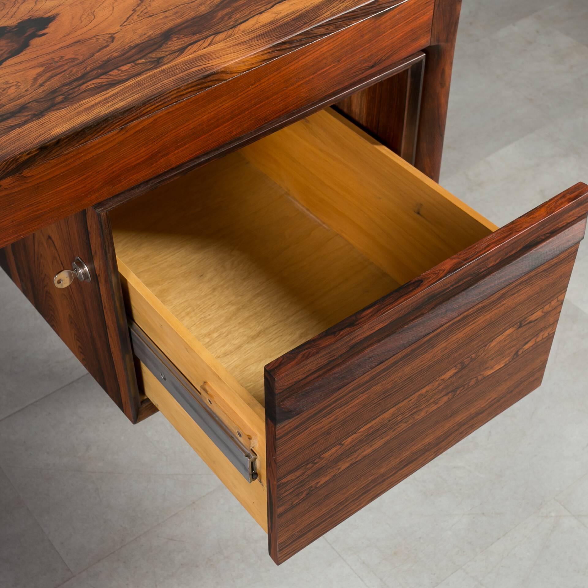 Mid-Century Modern Desk by Bruksbo, Norway, 1960s, attributed to Torbjorn A
