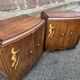 Pair of vintage art deco bedside tables from the 1950s