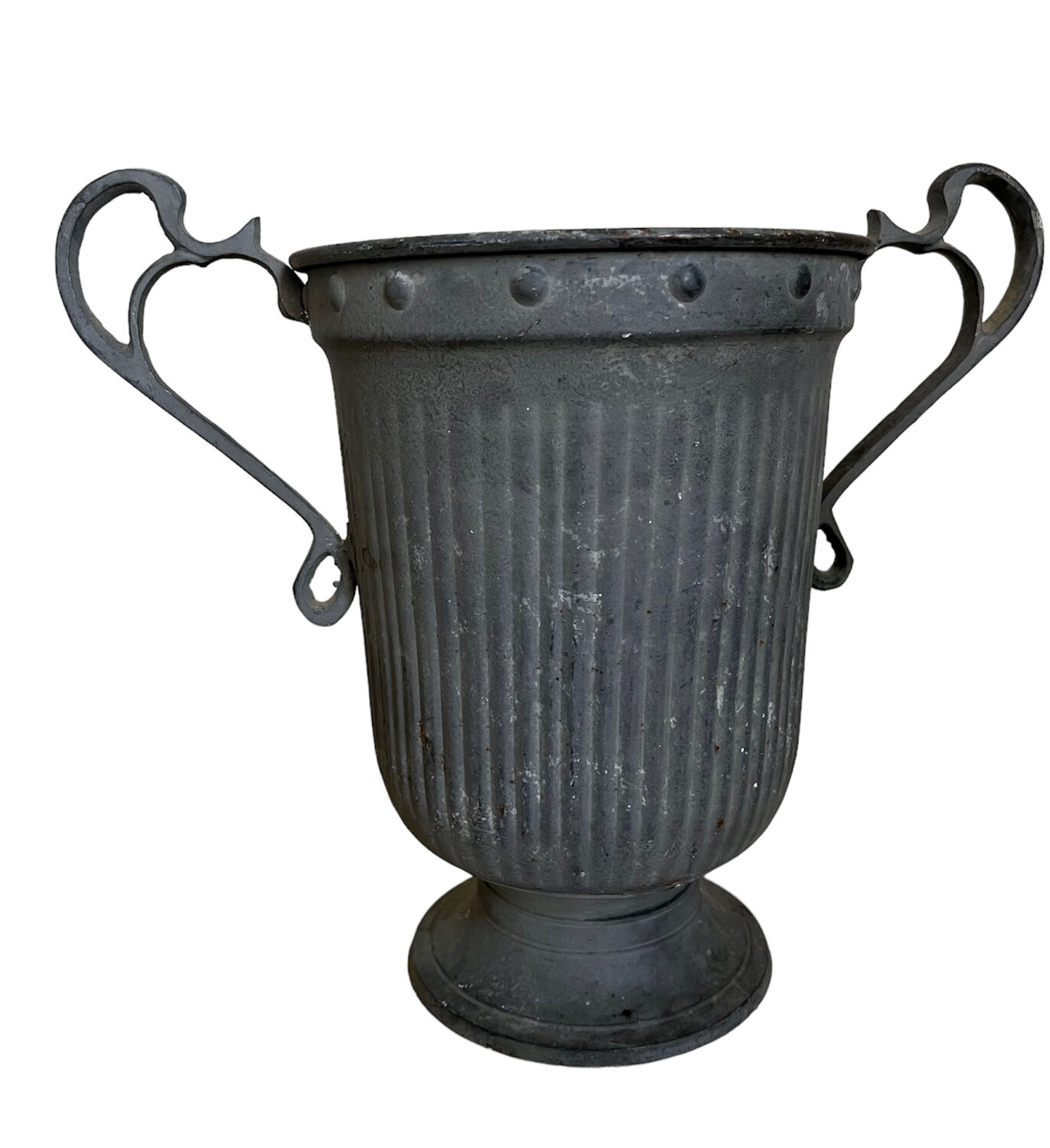 Medici vase in ancient patinated iron