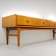 Low Enfilade Scandinavian Design in Vintage Teak 1960