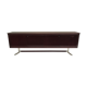 Belgian modernist long mahogany sideboard 1970s