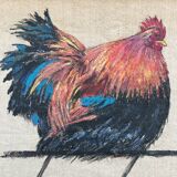 Brown hen painting