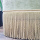 Fauteuil crapaud en velours vert pistache vintage