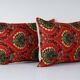 Set of 2 vintage Turkish cushion covers 41x56 cm