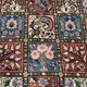 Oriental Persian Rug Iran Bakthiar Chaleshotor: 1.60 X 2.40 Meters