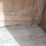 Old 19th century Forézienne cabinet in Bressane oak wood