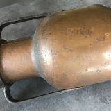 Amphore copper and ironwork of art signature Jean Goardère