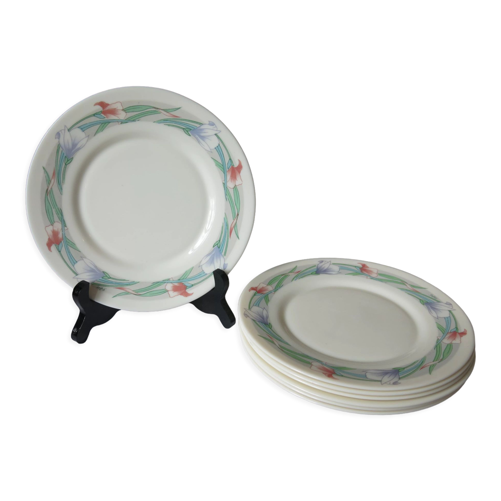Lot de 4 assiettes à dessert arcopal - Arts de la table