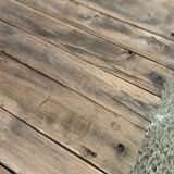 Industrial wooden coffee table