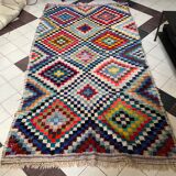 Boucharouite carpet, 264x140 cm