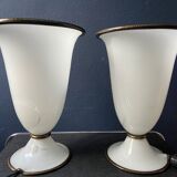 Paire de lampes de table Barovier & Toso Primavera, Italie, années 1970