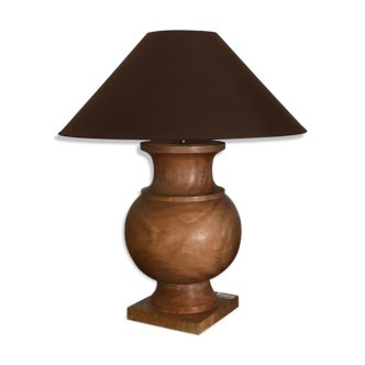 Lampe en bois