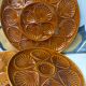 Shell-shaped plates and dishes set