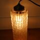 4 baladeuses / suspensions verre laiton 1960