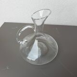 Glass wine carafe