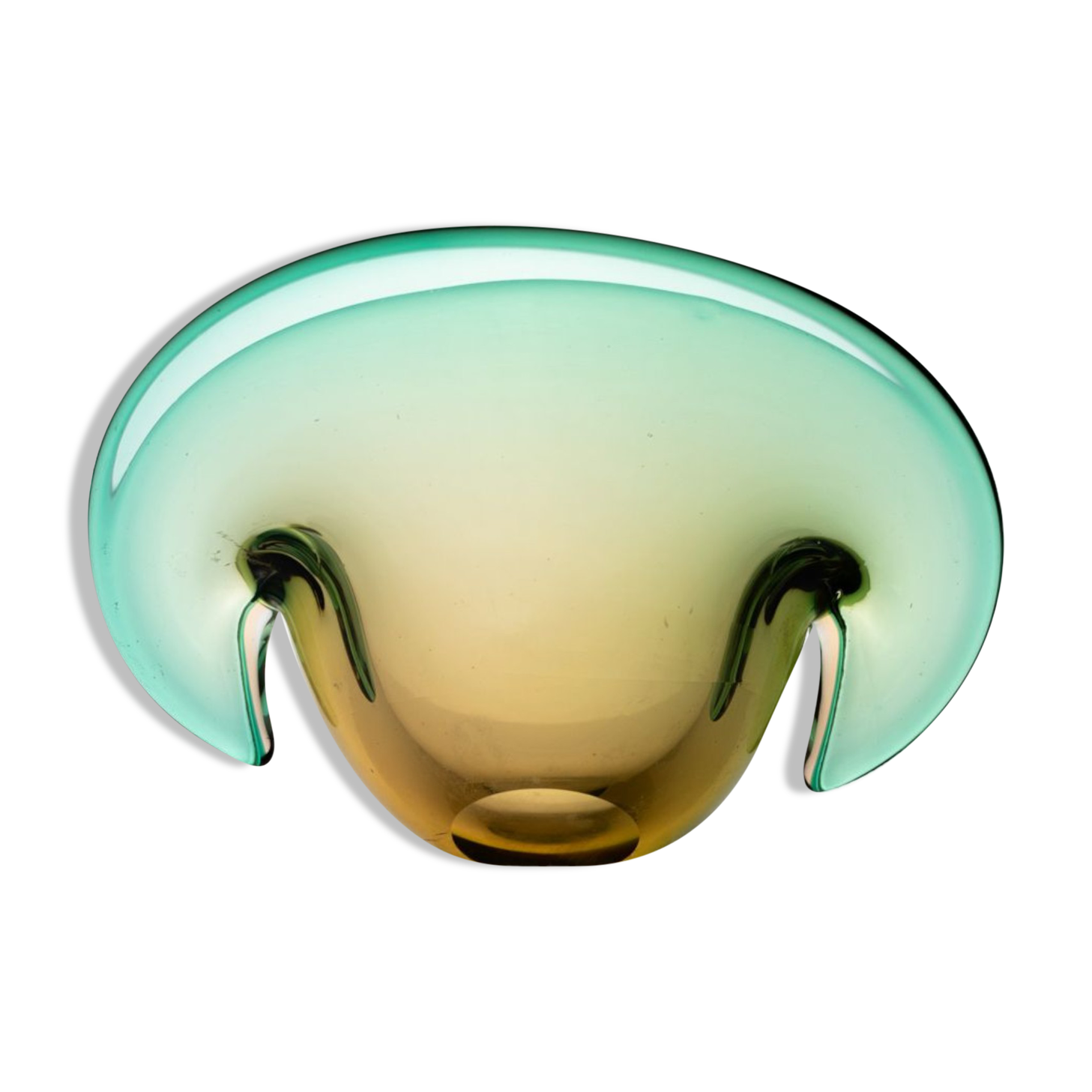 Murano Seguso Dalla Venezia trinket bowl vintage