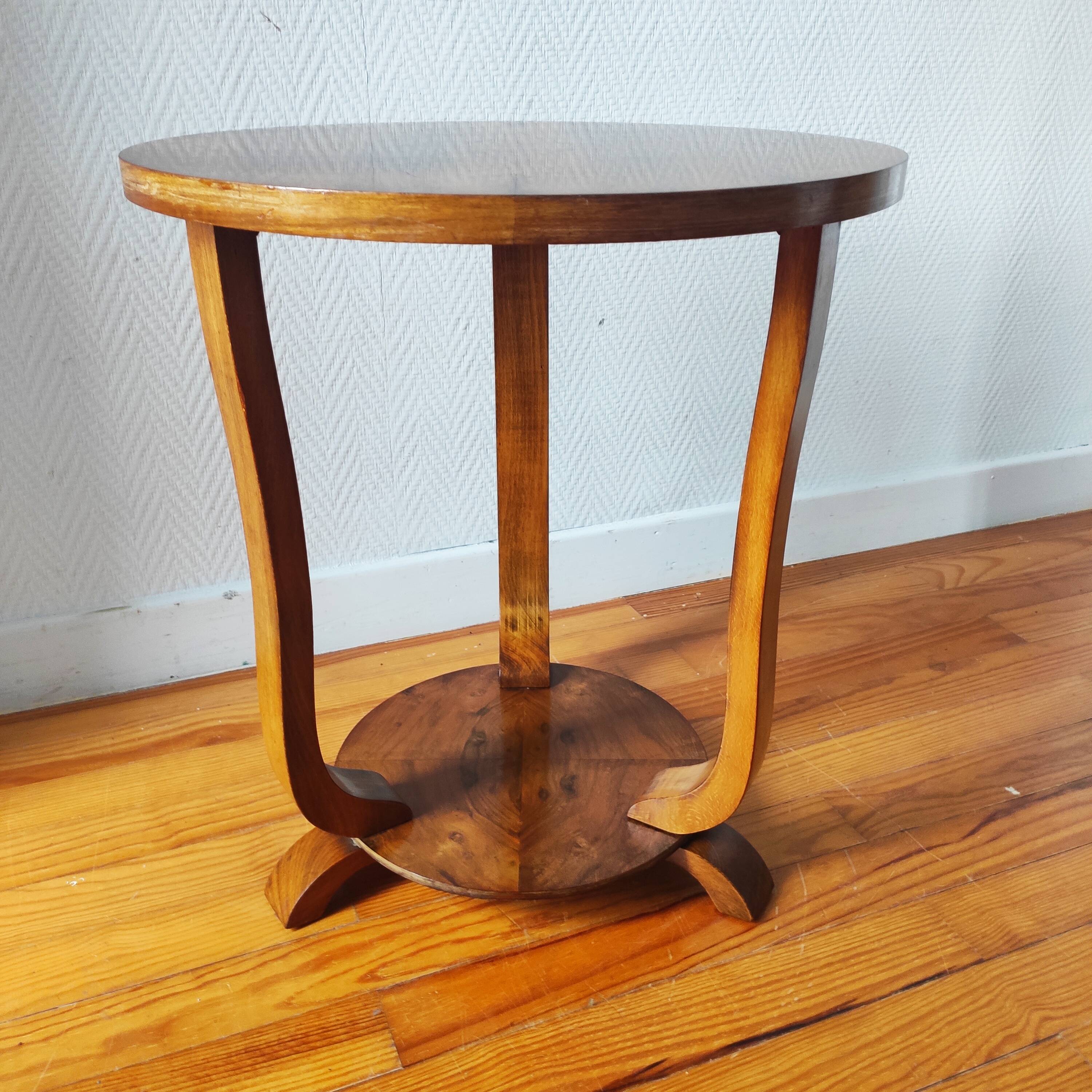 Art Deco pedestal table
