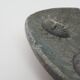 Vintage 3-faced sun soapstone decorative ashtray