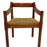 Vintage Carimate chair design by Vico Magistretti