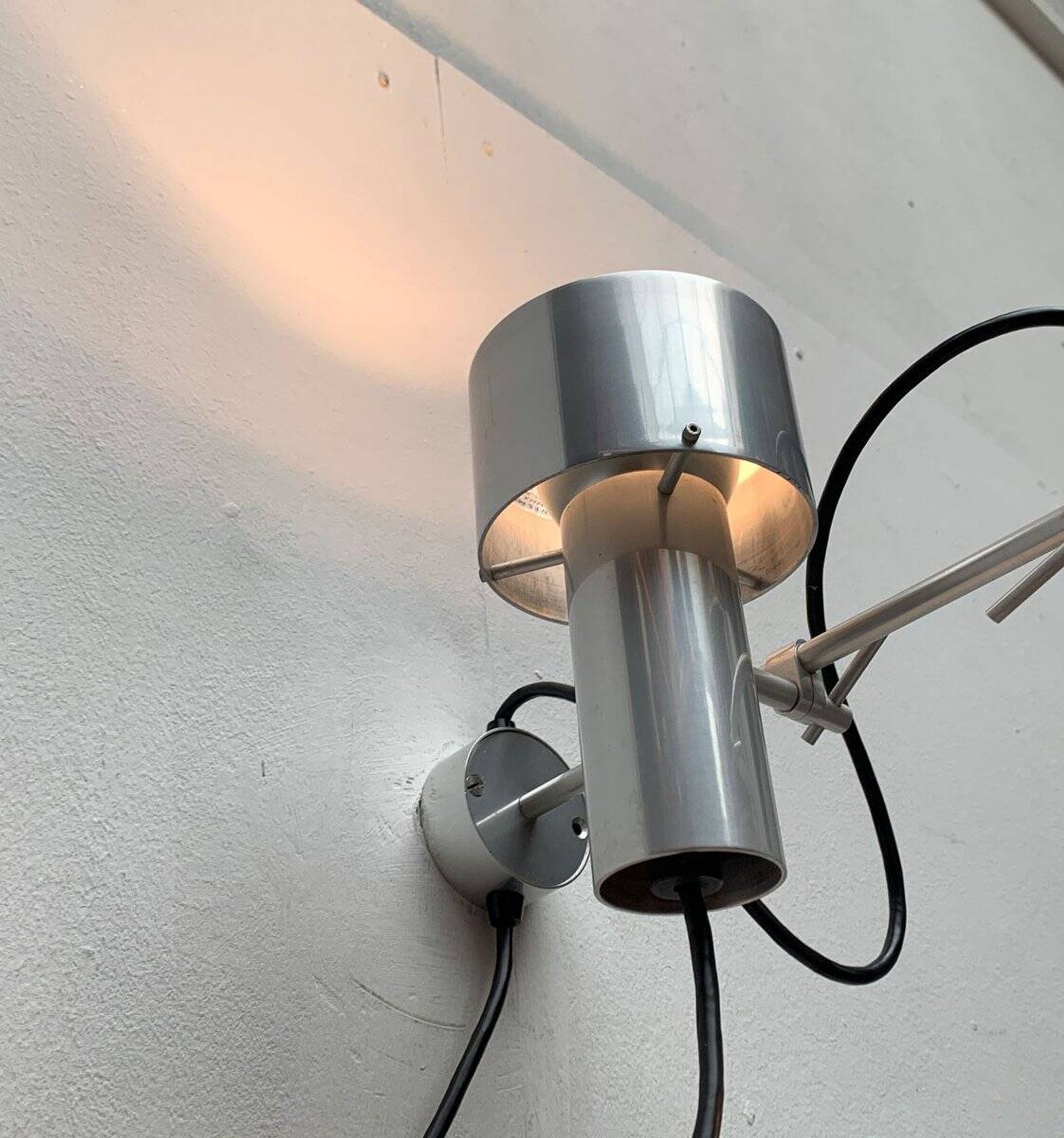 Mid-century minimalist double chandeliers FA2 by Peter Nelson for Architectural Lighting Company, England, 1960s, set of 2.