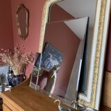 Rectangular bevelled mirror