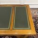 Classic English Desk with Green Inlay