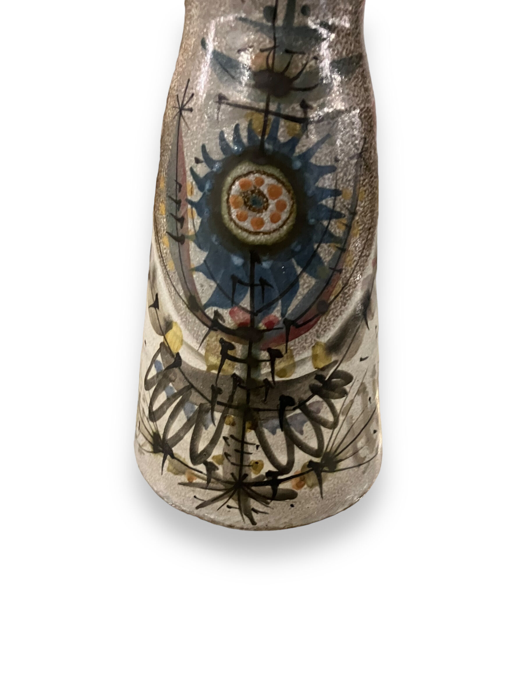Stoneware vase by andré l'helguen for keraluc