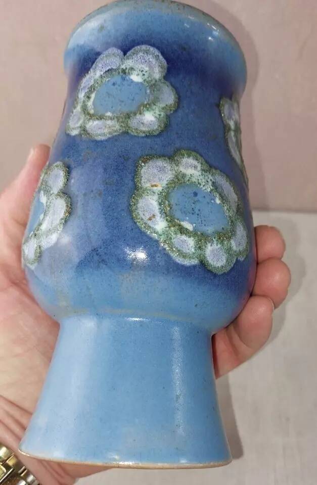 Antique Fat Lava ceramic vase, Strehla, Germany, 1251
