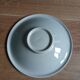 Round hollow dish Art Deco stencil decoration